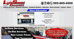 Desktop Screenshot of lytespeed.com